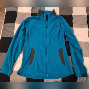 The North Face Blue Fleece Jacket Size M